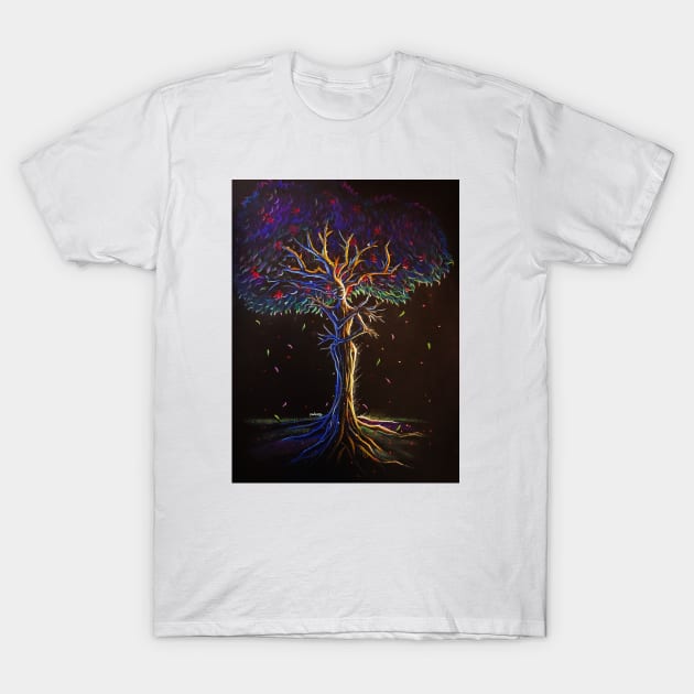 Tree Goddess T-Shirt by amadeuxway